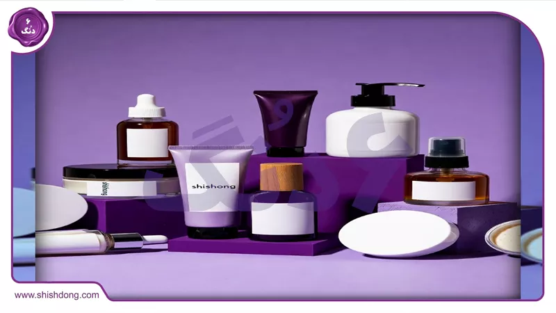 نمای هوایی اصفهان با عناصر لوازم منزل و شخصی