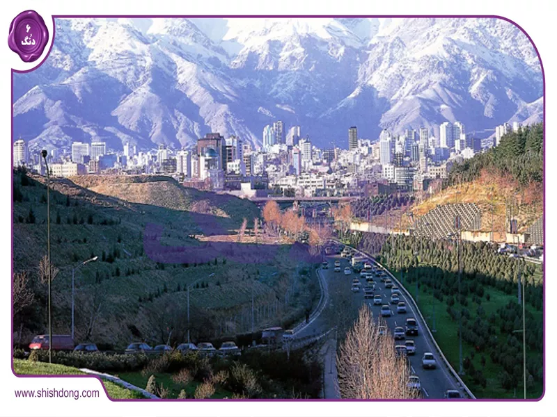 شمیرانات تهران: نمایی هوایی از املاک لوکس