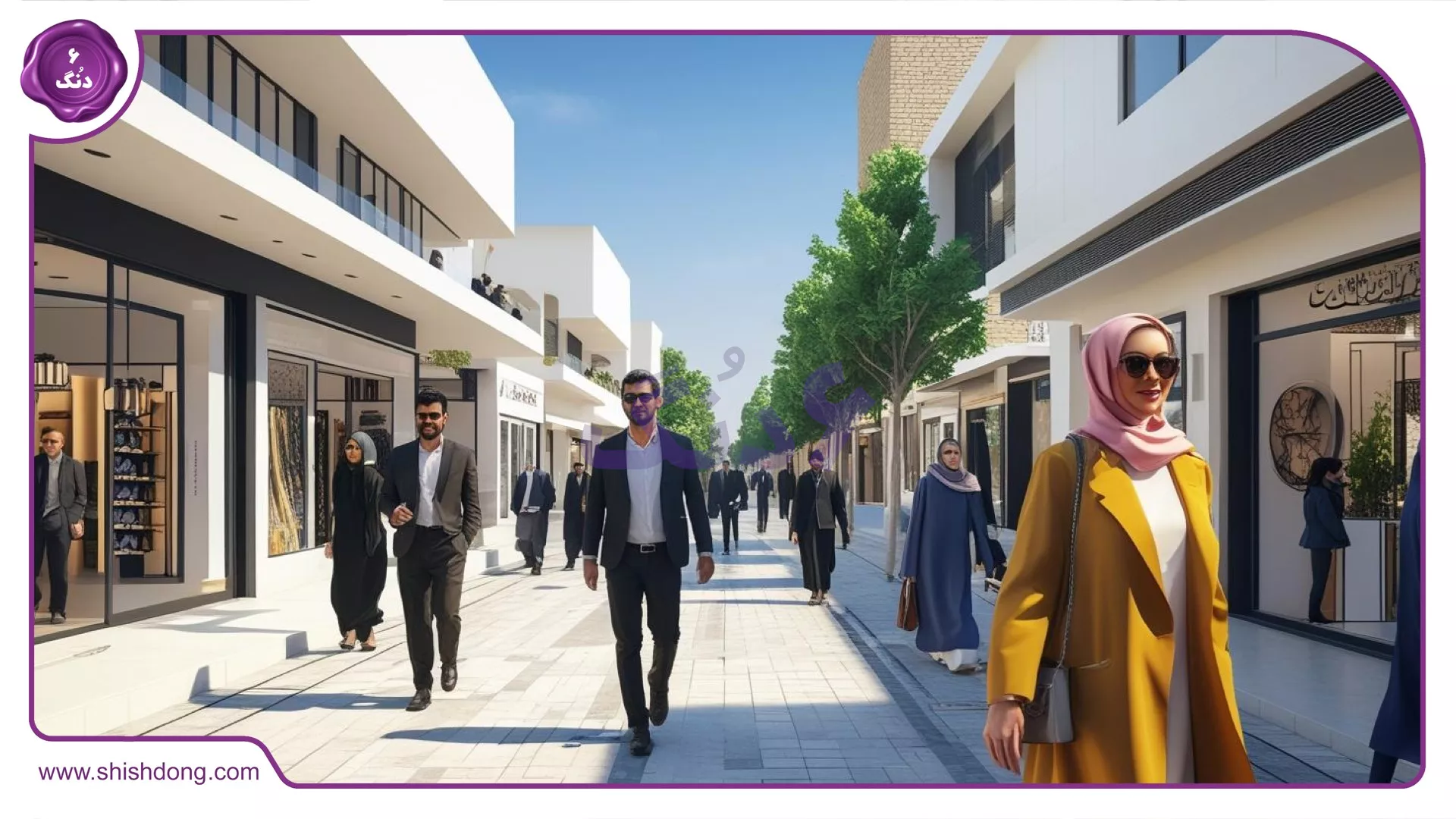 خیابان الهیه تهران، قلب تجارت پایتخت