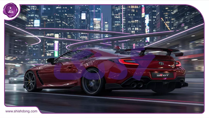 طراحی خارجی تویوتا GR GT با آیرودینامیک بالا