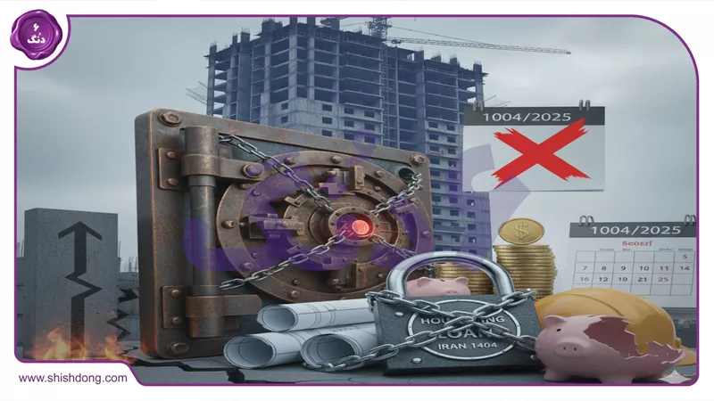 تصویر چالشهای تامین تسهیلات ساخت مسکن در ایران ۱۴۰۴