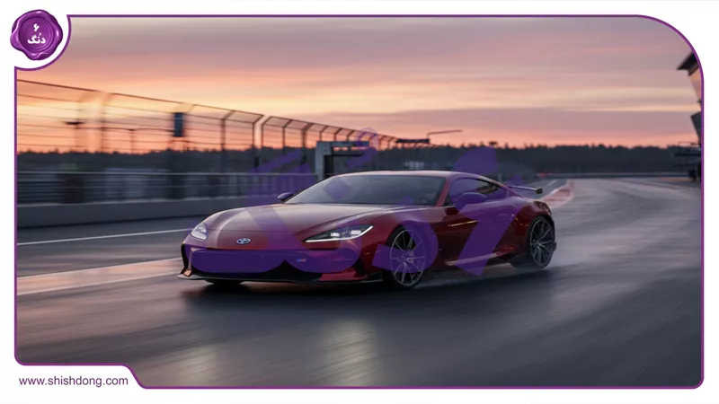 GR GT در پیست مسابقه