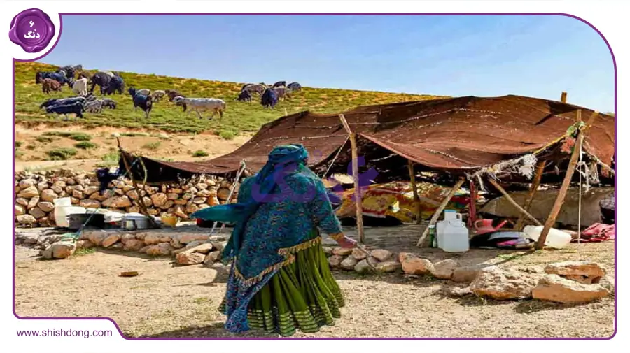 زندگی عشایری در باغملک