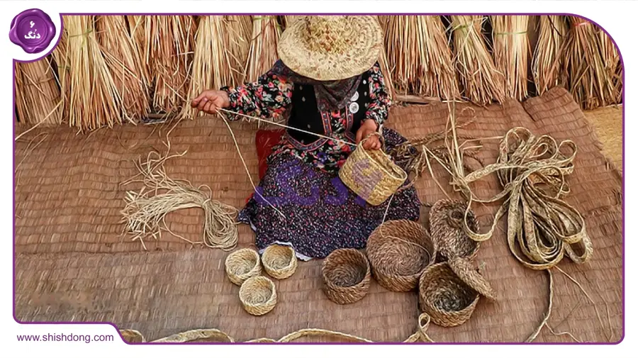 حصیربافی استان خوزستان