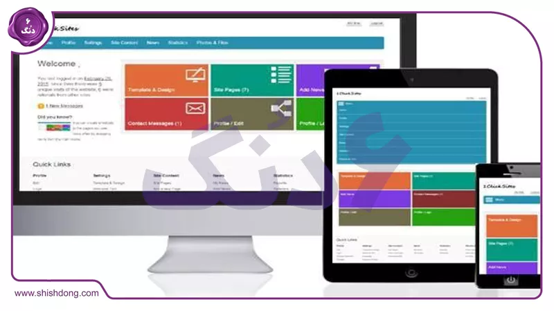 پلتفرمهای طراحی وبسایت در شیش دنگ