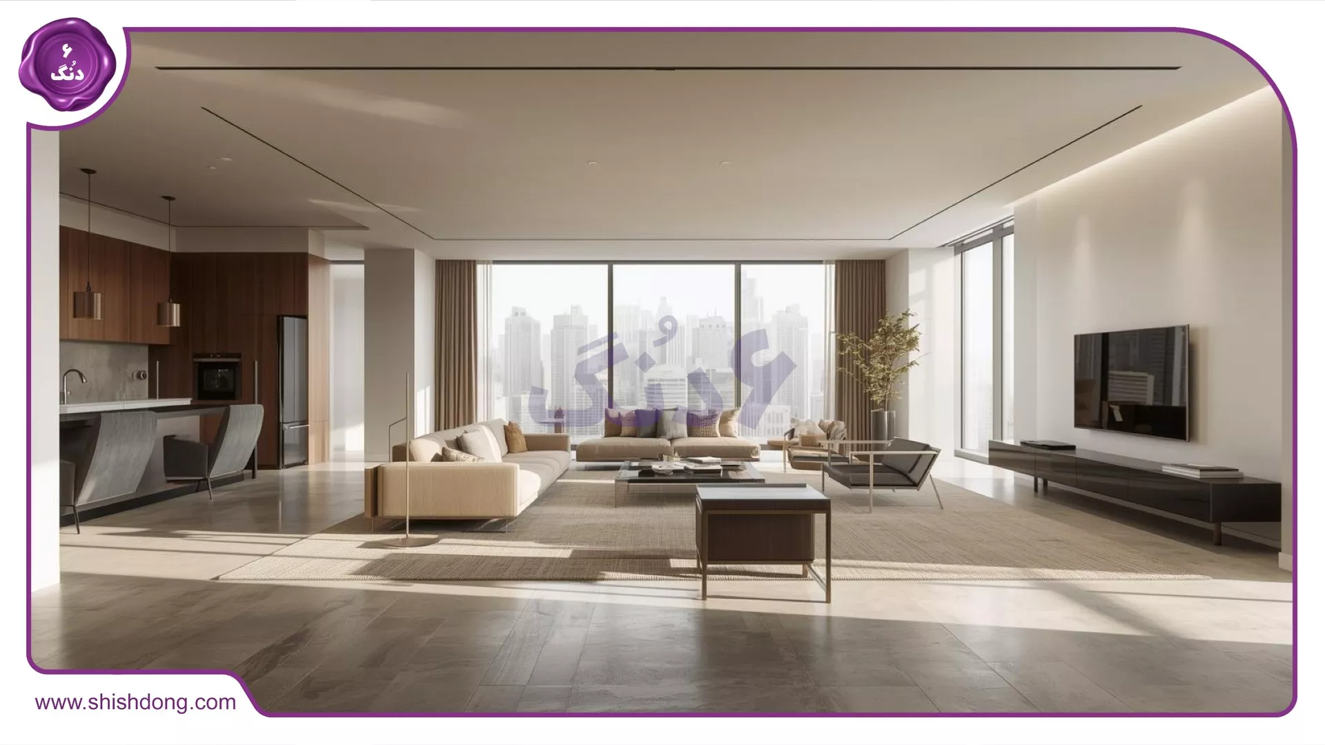 آپارتمان لوکس در پردیس اصفهان