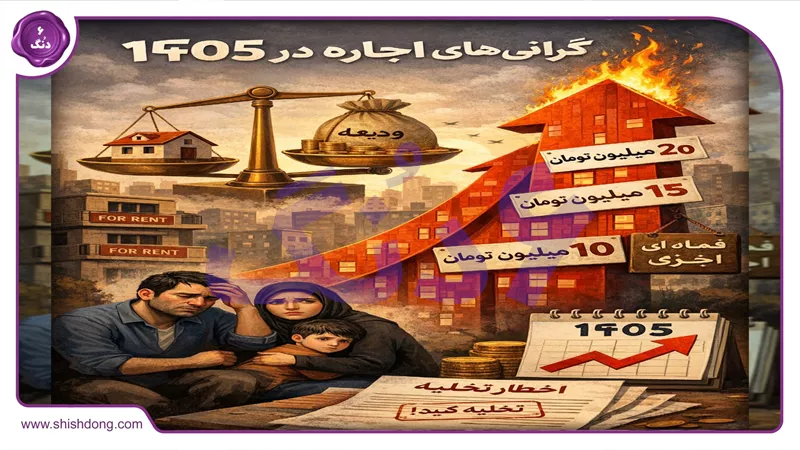 موج گرانی اجاره بها در ایران ۱۴۰۵