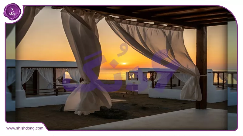 کلبه ساحلی قشم