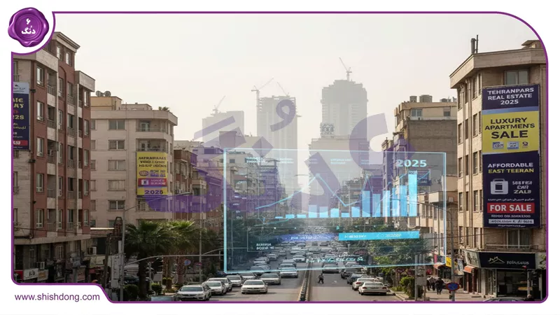 تصویر محله تهرانپارس با تمرکز روی مسکن ۱۴۰۴