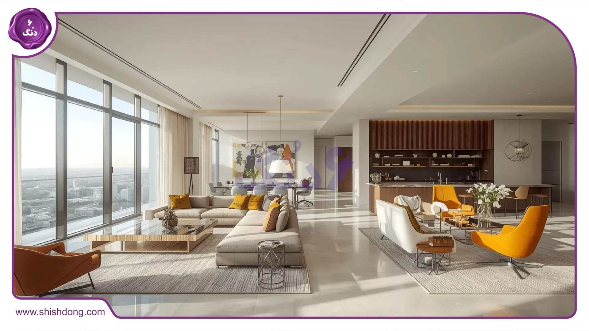 آپارتمان لوکس در پزوه اصفهان