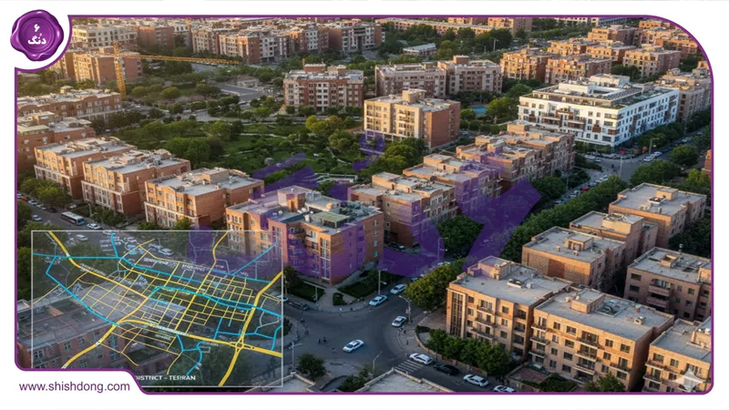 تصویر علم و صنعت نزدیک دانشگاه