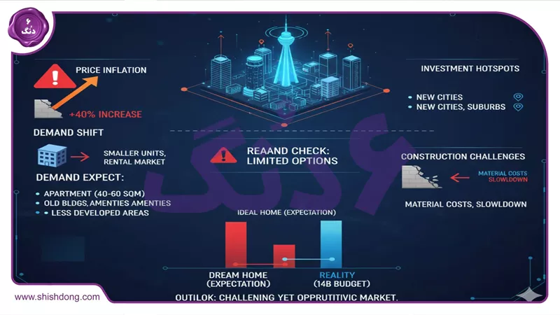 ترندهای بازار مسکن ایران 1404
