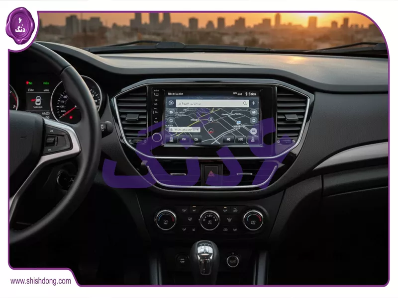 داشبورد دنا پلاس توربو با نمایشگر فعال جستجوی صوتی شیش دنگ