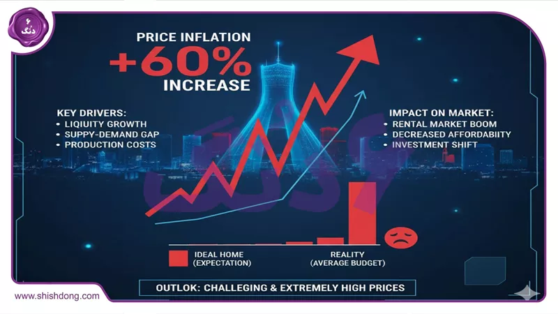آمار تورم مسکن 1404