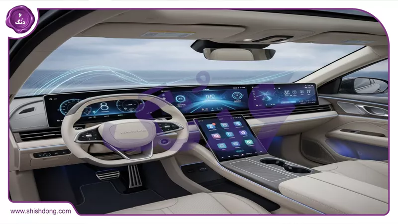 طراحی خارجی خودرو الکتریکی JAC Huawei آیرودینامیک