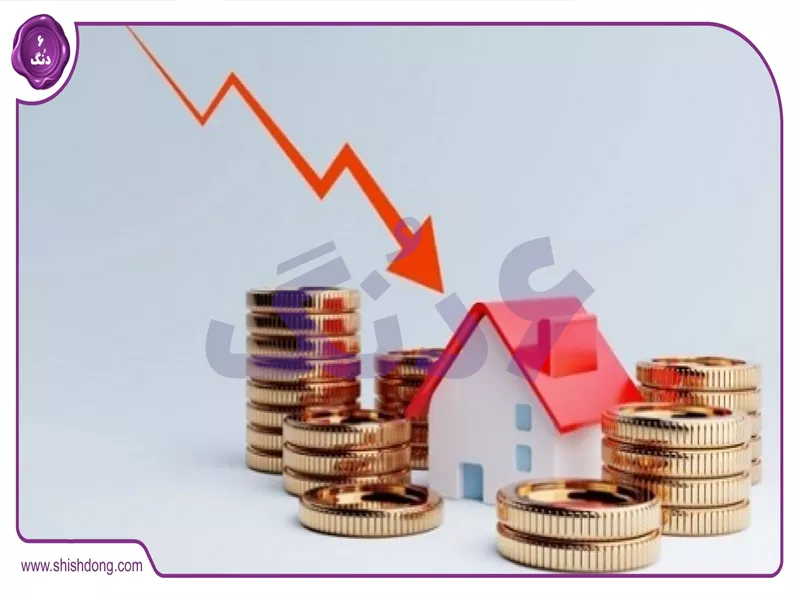 کاهش شدید قیمت مسکن در تهران ۱۴۰۴ - نمودار افت قیمت آپارتمان