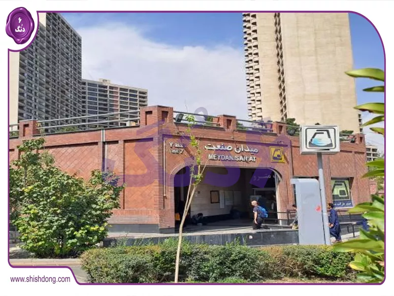 مقایسه دسترسی مترو سعادت آباد و شهرک غرب تهران