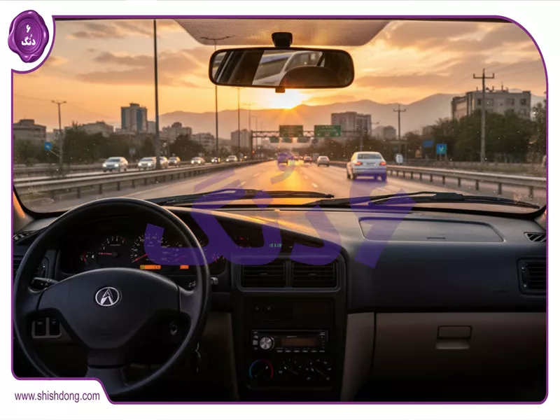 داشبورد سمند SE با نمایشگر فعال جستجوی صوتی شیش دنگ