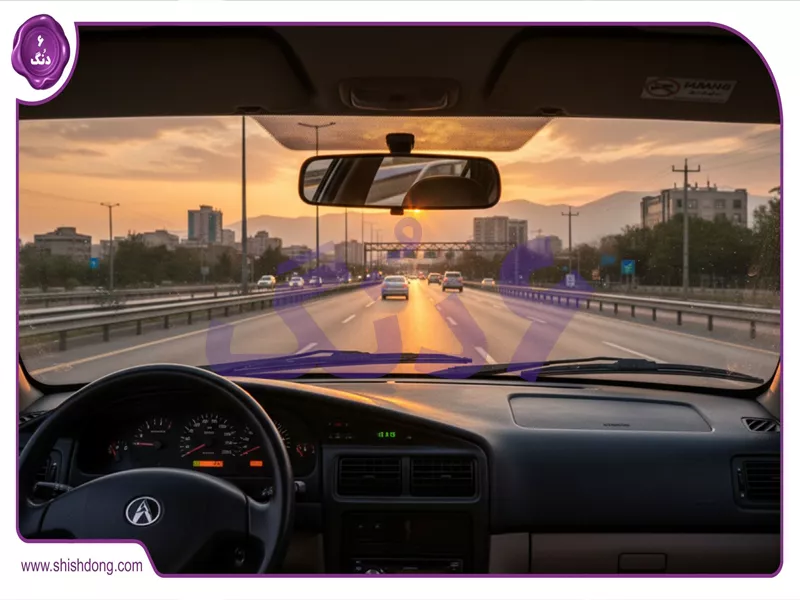 داشبورد سمند X7 با نمایشگر فعال جستجوی صوتی شیش دنگ