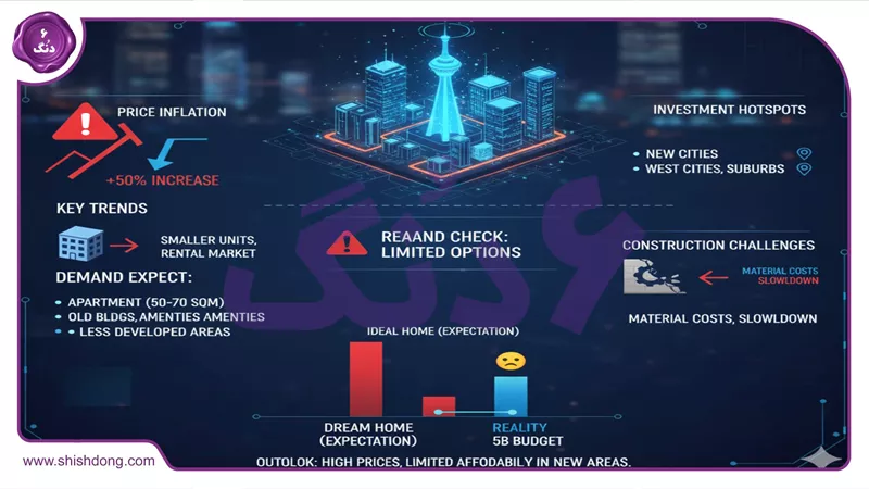 تحلیل بازار املاک تهران