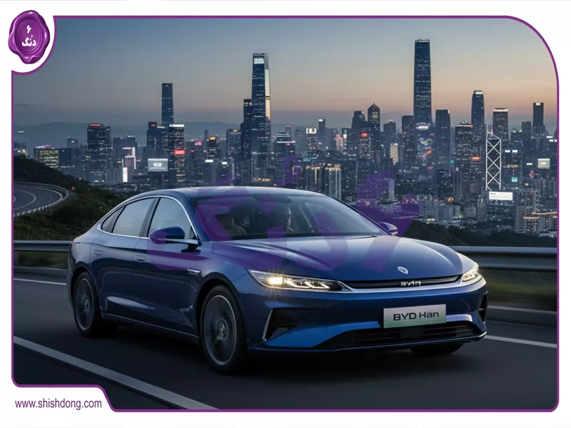 BYD Han بهترین خودرو چینی الکتریکی