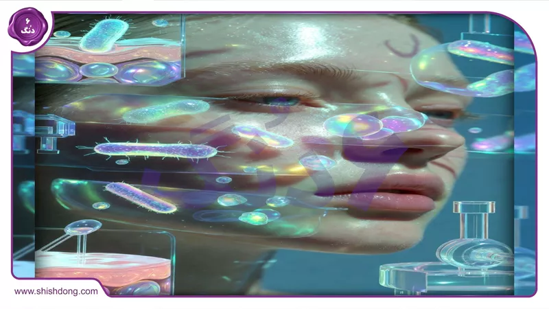 قبل و بعد درمان میکروبیوم پوست - پوست درخشان و سالم ۲۰۲۶