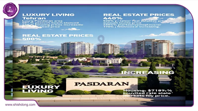 تحلیل ترند املاک پاسداران