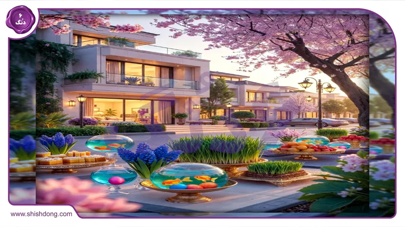 نمای پاسداران تهران در آستانه نوروز ۱۴۰۵