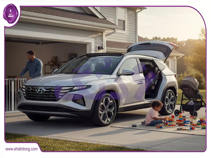 هیوندای توسان هیبرید: ایمنی و فضای جادار برای همه