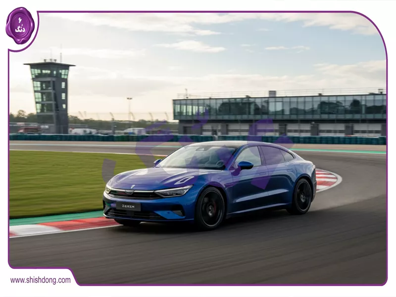 Zeekr 001 در پیست
