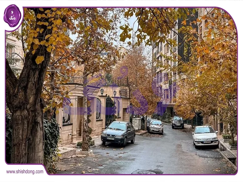 خیابان گلستان شمالی اقدسیه