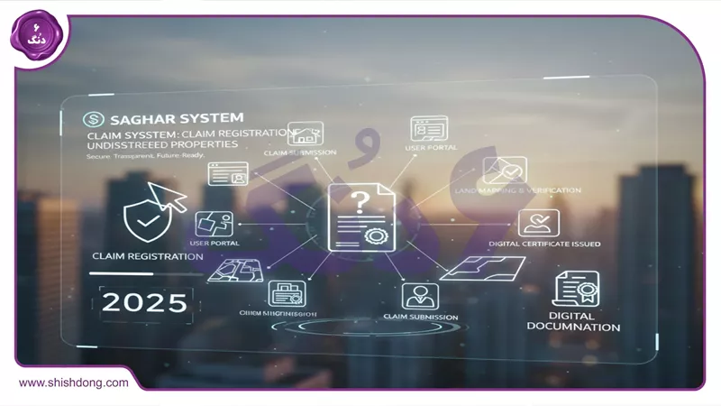عملکرد سامانه ساغر برای ثبت ادعا املاک بدون سند در ۱۴۰۴
