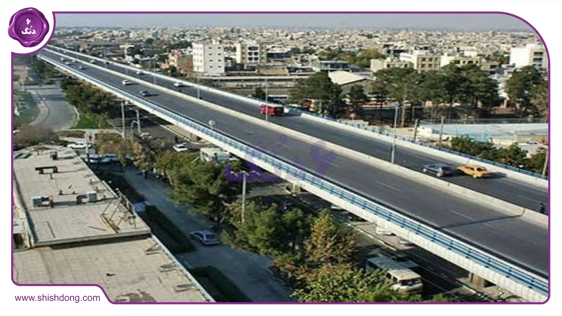 شاهراههای ارتباط محلهها در اصفهان