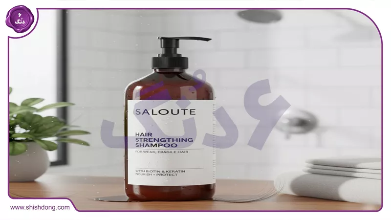 تصویر شامپو مراقبتی Saloute برای تقویت مو