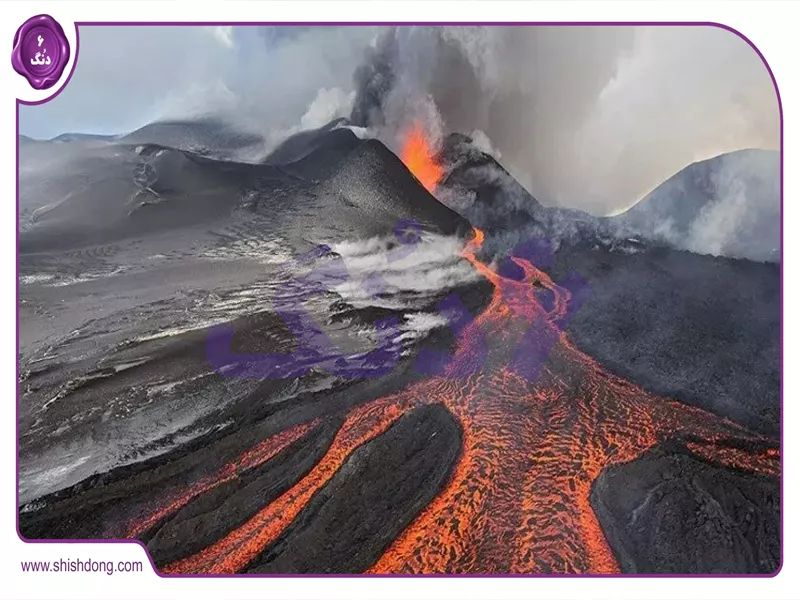 تصویر مقدماتی از کوه تفتان با نشانه‌های فعالیت