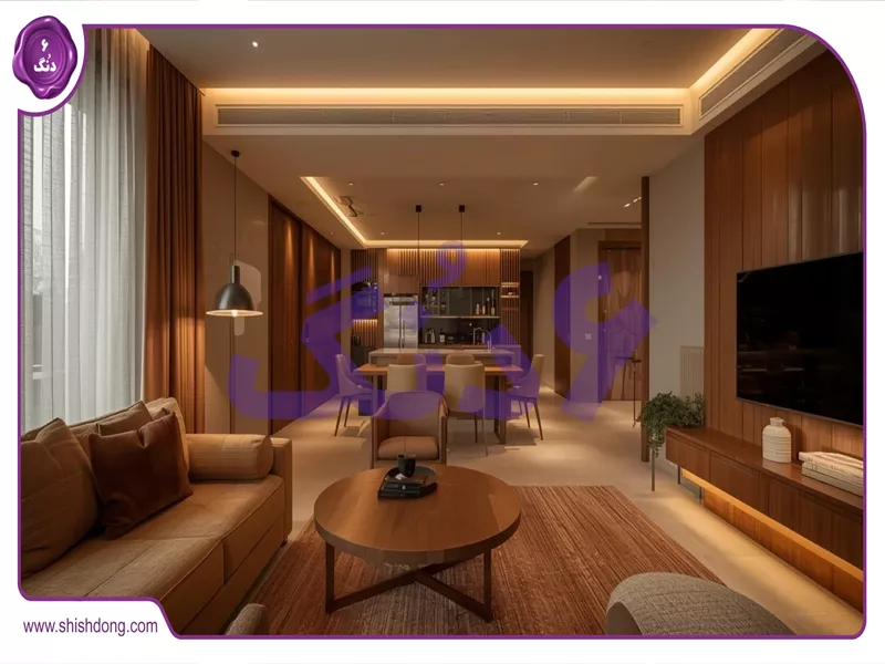 خانه مدرن در پل وحید اصفهان نزدیک پارک ناژوان