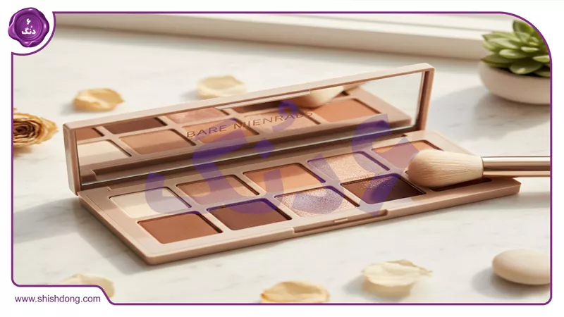 تصویر پالت سایه Bare Minerals برای آرایش طبیعی