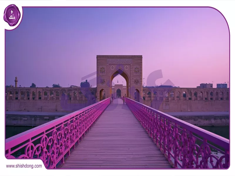 جاذبه زاینده‌رود نزدیک پل وحید اصفهان