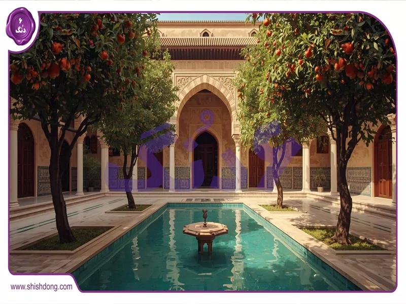 خانه سنتی در تخت فولاد اصفهان