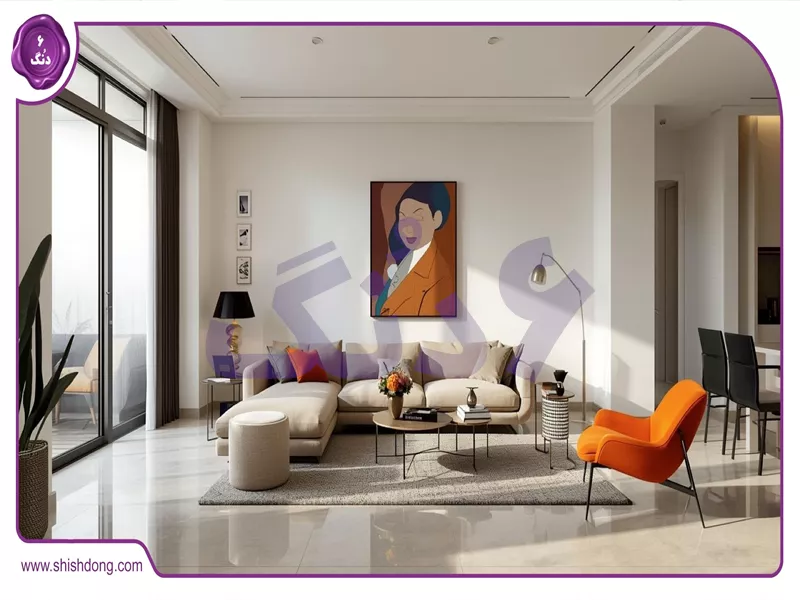 خانه لوکس در محله دقیقی اصفهان با منظره زاینده‌رود