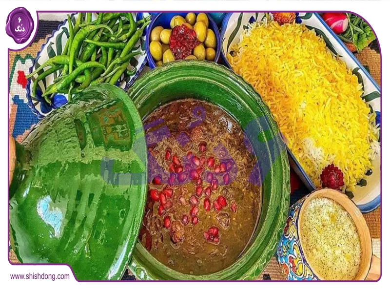 غذاهای محلی مرزن آباد