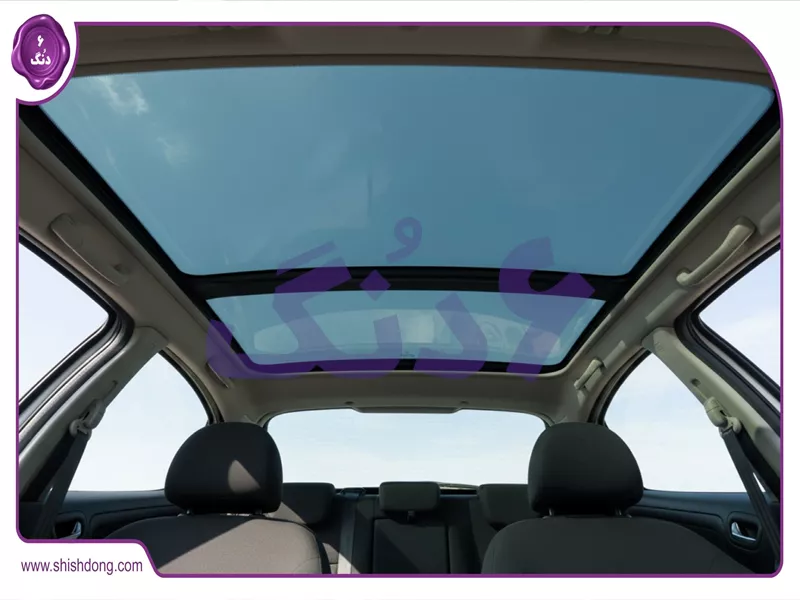 سقف شیشه‌ای پانوراما پژو ۲۰۷