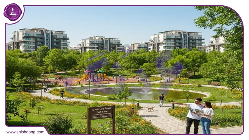 پارک بوستان عظیمیه کرج برای خرید آپارتمان نزدیک طبیعت
