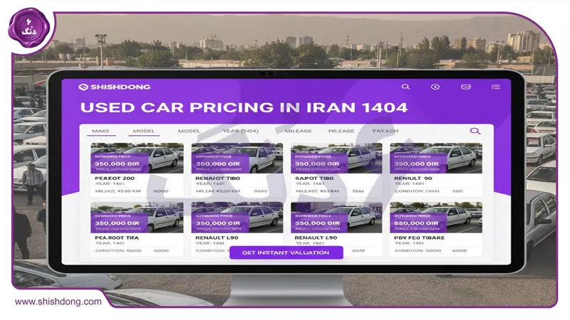قیمت گذاری خودرو دست دوم در بازار ایران ۱۴۰۴