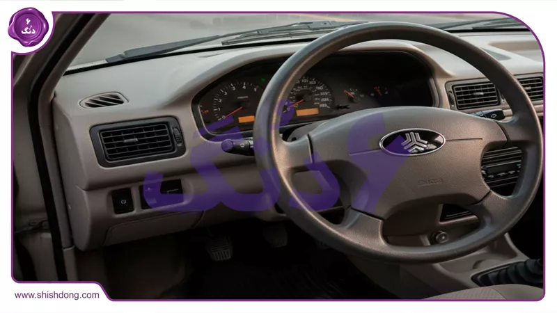 داشبورد پراید 141 با نمایشگر فعال جستجوی صوتی شیش دنگ