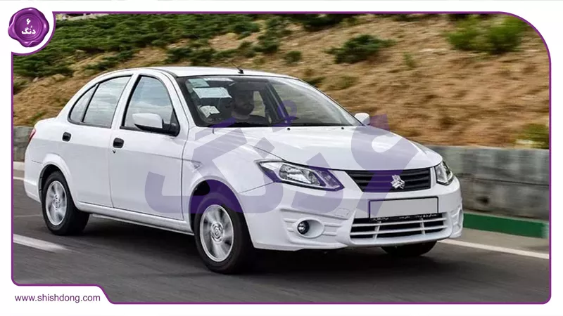 خودرو ساینا S سایپا از نمای جلو