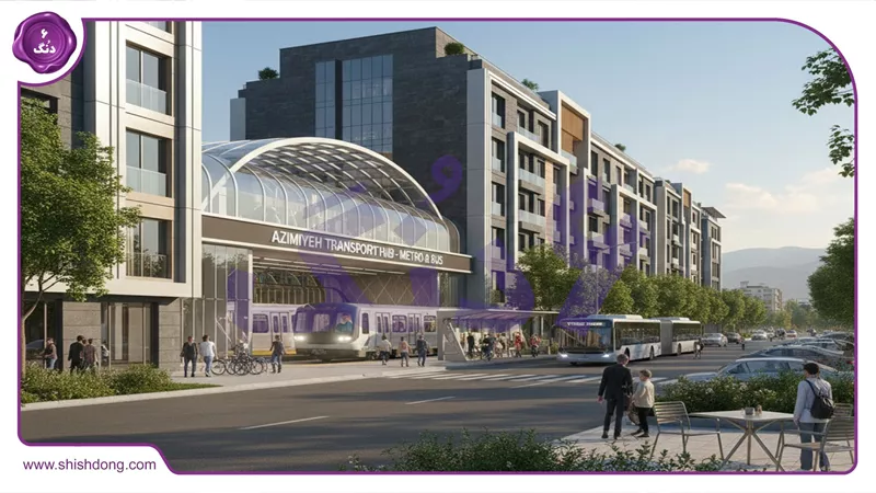 حمل و نقل عمومی در عظیمیه کرج برای دسترسی آسان