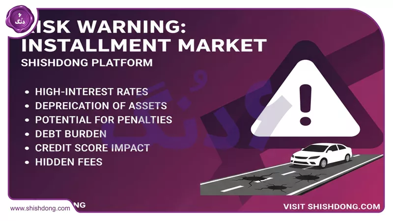 هشدارهای ریسک در بازار اقساطی