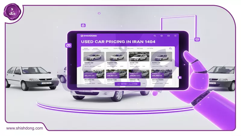 نمونه قیمت گذاری خودرو