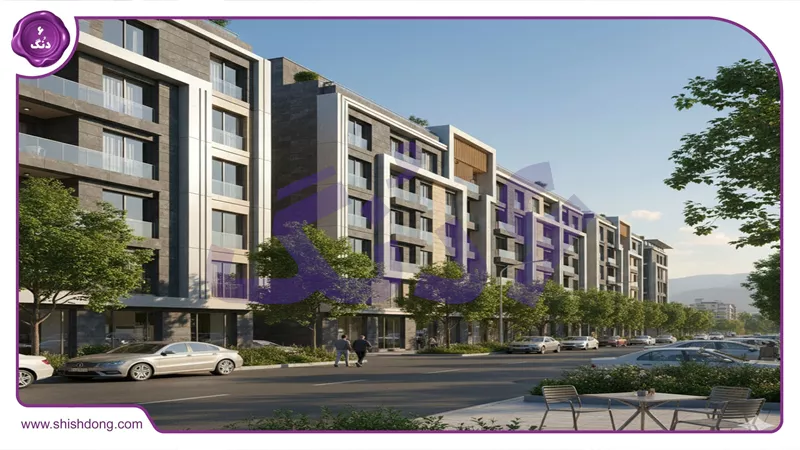 تصویر آپارتمان&zwnj;های مدرن در عظیمیه کرج ۱۴۰۴ برای خرید و فروش